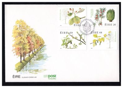 1984 Ireland Fauna & Flora Trees Commemorative Stamps An Post First Day Cover (FDC)