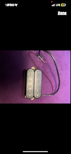 Dimarzio DP153 FRED Joe Satriani Signature  Humbucker Pickup Black Regular Spaced made in USA The DiMarzio DP153 FRED Pickup is for neck and bridge positions electric guitar parts accessories