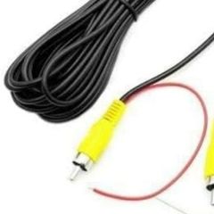 RCA Car reversing camera video cable 6m