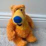 Vintage Bear in the Big Blue House plush 1990s Fisher Price Jim Henson collectable Bear Used Please see pictures Image 10