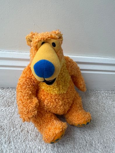 Vintage Bear in the Big Blue House plush 1990s Fisher Price Jim Henson collectable Bear Used Please see pictures