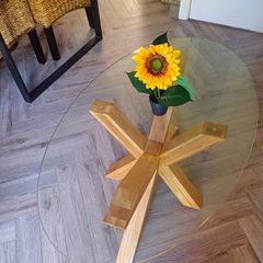 glass coffee table