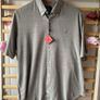 Bnwt jersey lerros medium short sleeve shirt with button down collar Image 9