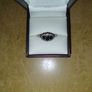 Sapphires in silver ring Image 2
