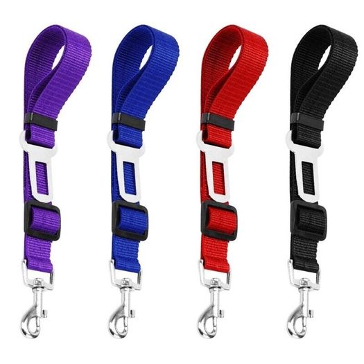 Pet Dog Cat Car Seat Belt For Accessories Goods Animals Adjustable Harness