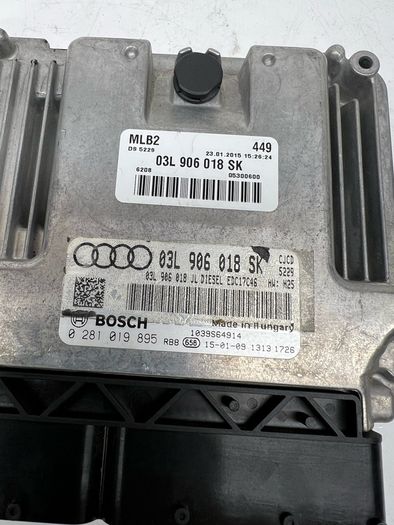 AUDI A4 B8 2.0 TDI ECU Engine Control Unit 03L906018SK 2015 Automatic A2l6b5s