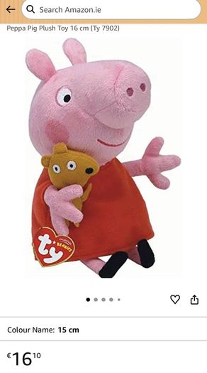 Peppa Pig TY plush toys bundle