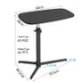 BRAND NEW Modern Foldable Desk Movable Sofa Side Table Adjustable Laptop Desk Bedside Table Image 3