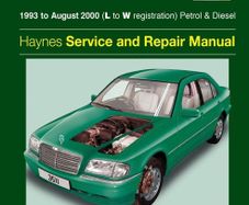 Mercedes-Benz C-Class Petrol & Diesel (93 - Aug 00) Haynes Repair Manual