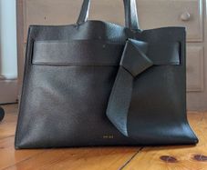 Reiss Black Leather Bag