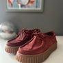 Clarks tornhill burgundy Image 5