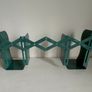 Shein Green Metal Flexible Desktop Bookend Image 2