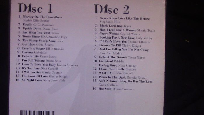 Divas: Double CD (Cher, Donna Summer, Diana Ross, Gladys Knight, etc.)