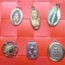 Antique Vintage Saints Medals Image 7