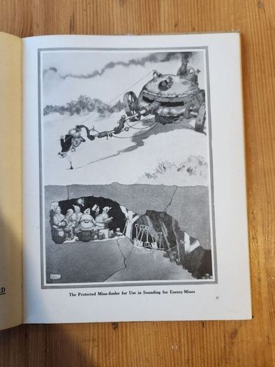 Hunlikely. By W. Heath Robinson. Rare First Edition NOVEMBER1916 Reprint Hardback In Good Condition.