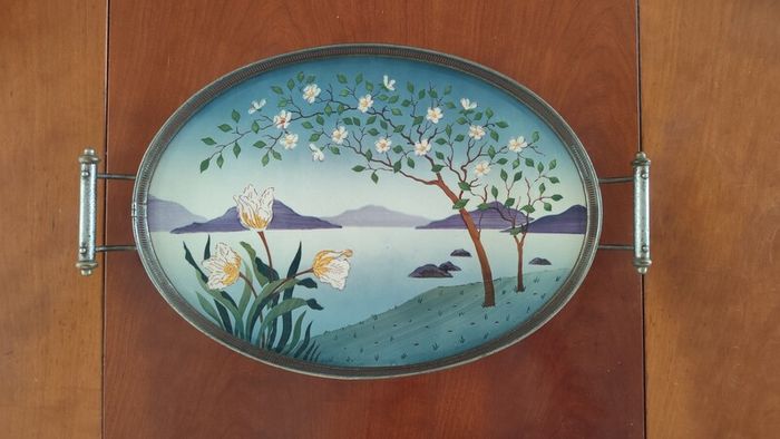 Art Nouveau Antique Serving Tray