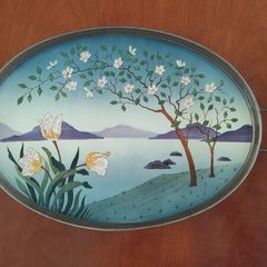 Art Nouveau Antique Serving Tray
