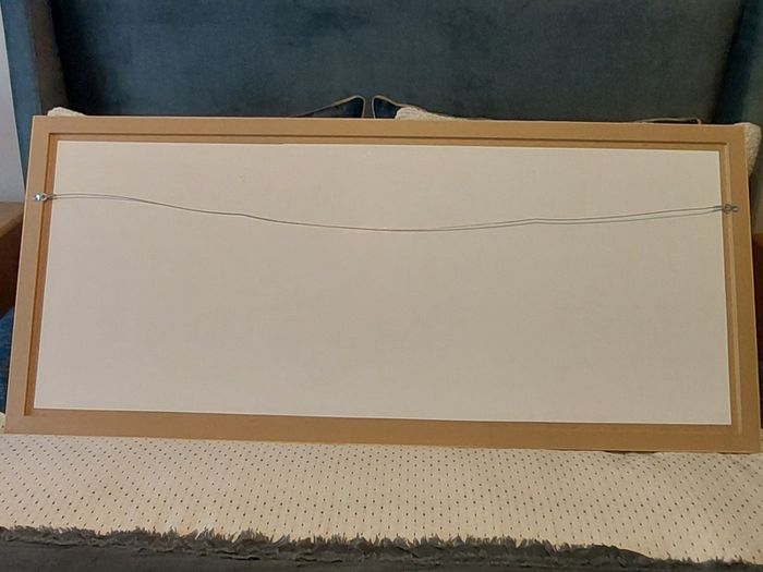 Large Framed/Picture "Mesa" Abstract Landscape Wall Art Print (126cm x 56cm)