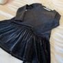 Gorgeous girls black drop waist sparkle dress from Mango 8 9 Image 2