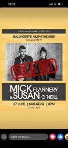 4 front row tickets mick flannery