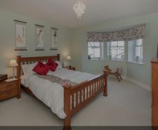 King Size Solid Wooden Bed Frame and Emma Mattress