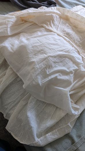 Monoprix Cream Dress (UK6/8)