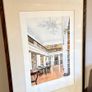 Large Original Print King's Inns Library By David Evans Image 9