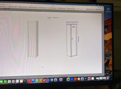Ikea ivar cabinet 40cm x 160cm