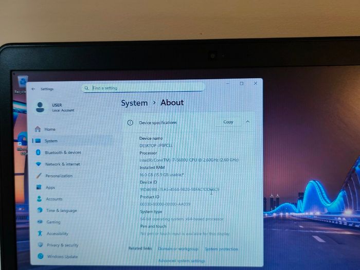 Dell Latitude 14 E7450 i7 5th gen 16/256GB SSD Ultrabook Laptop
