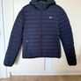 Lacoste Men's Lightweight Foldable Hooded Water Resistant Coat. size US M Image 3