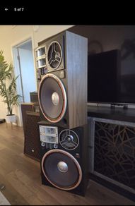 Rare Vintage Flagship Model Sansui Giants Sansui SP-X9900 17" Driver 280w @ 8 Ohm unbelievable sound stage