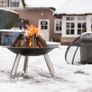 RedFire Fire Bowl Chicago Black Steel 75 cm 85013 Image 3