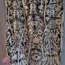 gold black skirt size m Image 2