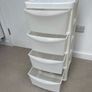 Plastic 4 Drawer Unit Image 2