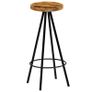Bar Chairs 4 pcs Solid Mango Wood Image 2