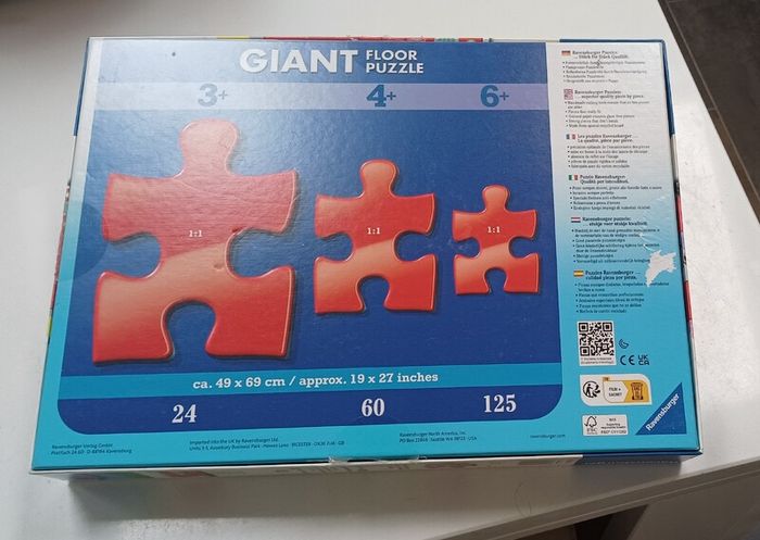 Peppa Pig Giant Jigsaw Age 3 years plus