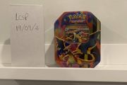 Pokemon Charizard ex Trading Card Game Tin