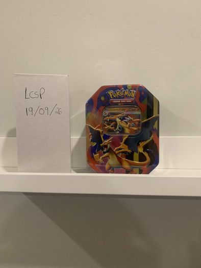 Pokemon Charizard ex Trading Card Game Tin