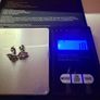 Moissanite diamond Heart Earrings Image 5