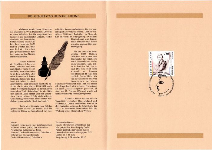 1997 Bundes Republic Deutschland (Germany) Federal Annual Stamp EFT Collection incl 45 images of contents