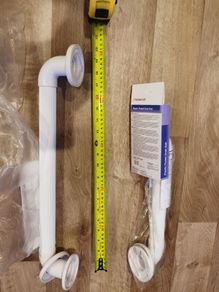Disability bath/ shower rails