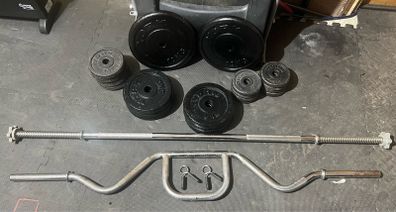 1" Weights Bundle 70Kg