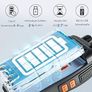 (FREE SHIPPING) Walkie Talkies 2023 Upgraded 88E Walkie Talkie Long Range for Adults with Earpieces, 16 Channel Handheld 2 Way Radio Rechargeable with Flashlight Li-ion Battery and Charger Image 3
