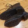 Carl Scarpa green ankle boots size 8 Eur 42 - lovely soft leather and lace closing detail - postage included Image 6