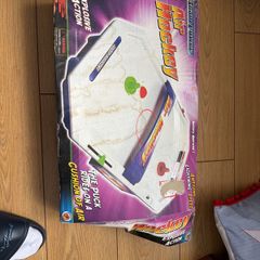 air hockey game