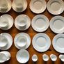 white minton 20 + 4 egg cups Image 3