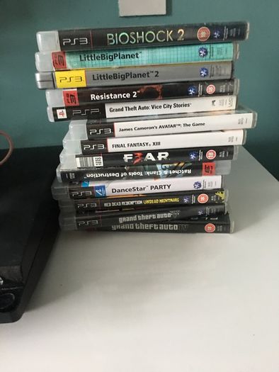 PS3. 13 games