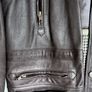 Vintage Dark Brown Leather Jacket Image 4