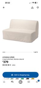 Ikea Lycksele Lovas Sofa Bed