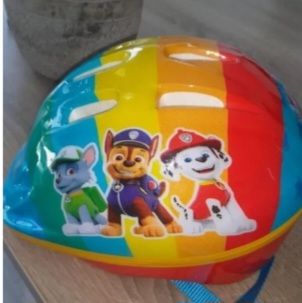 Paw patrol 12inch bike with stabilisers helmet and gloves